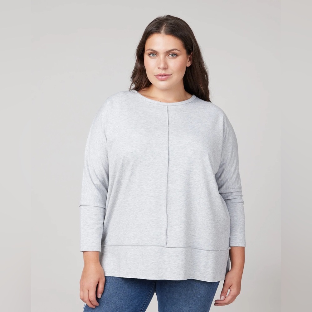 SPANX grey perfect length dolman top